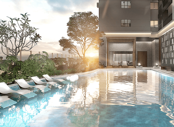 Sands Residences Lap Pool