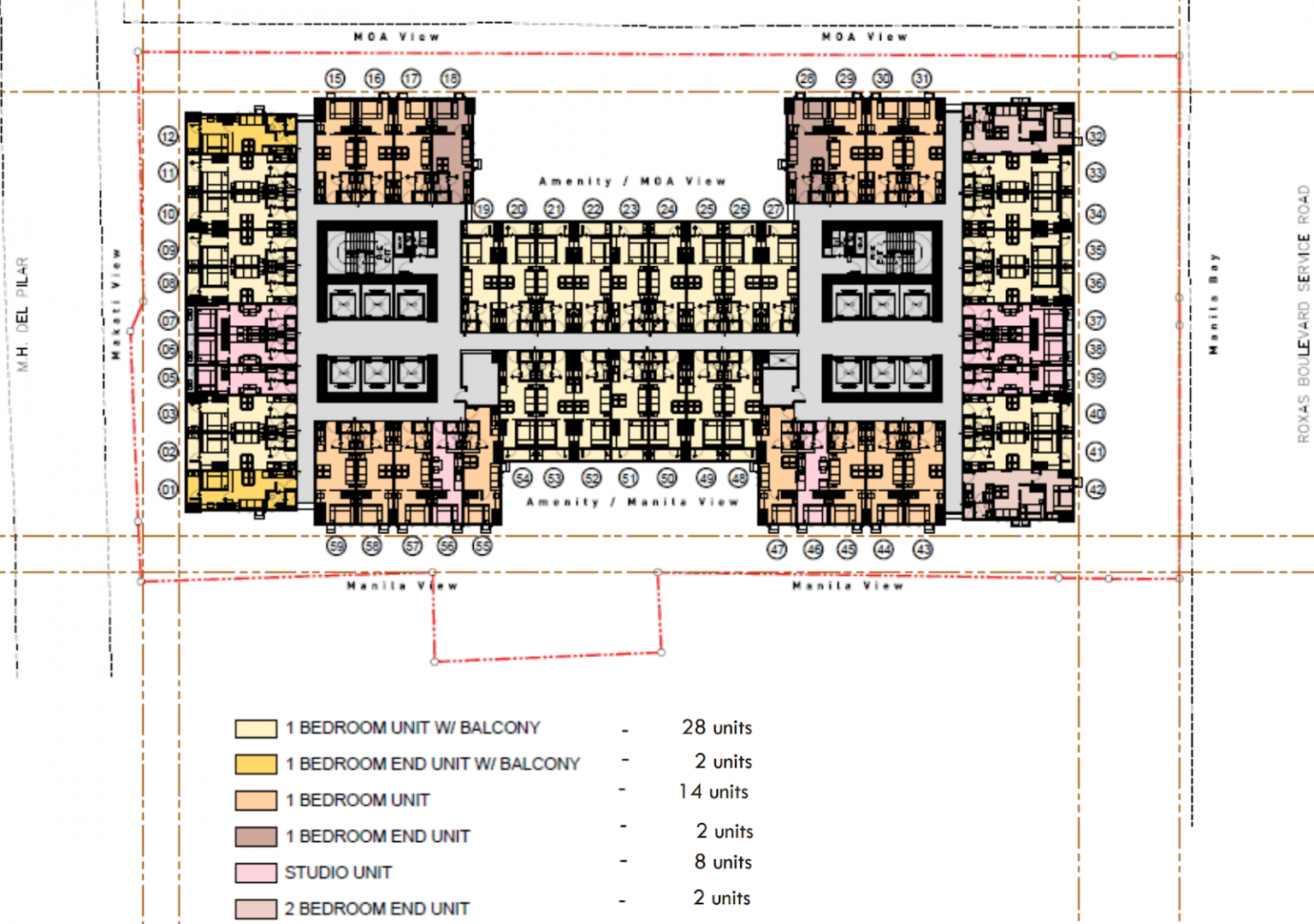 Floor Plans - Sands Residences by SMDC